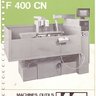 WIRTH & GRUFFAT - F400CN : Brochure